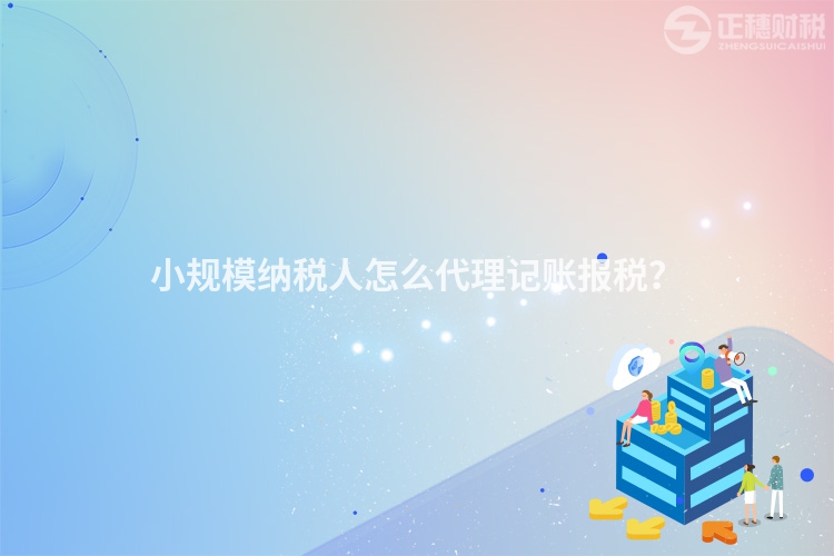 小规模纳税人怎么代理记账报税？