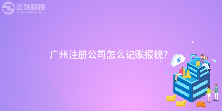 广州注册公司怎么记账报税？